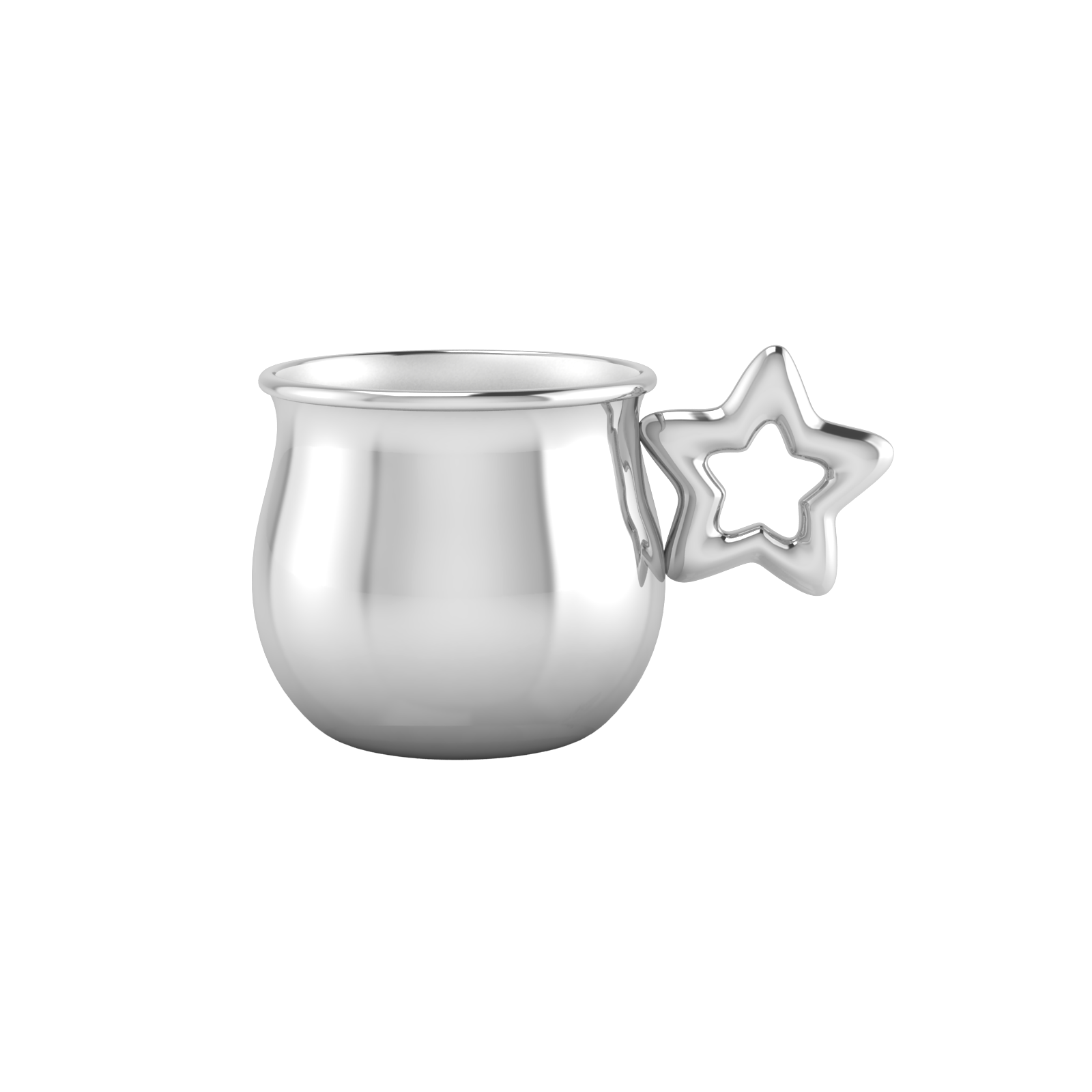 Silver Plated Star Cup