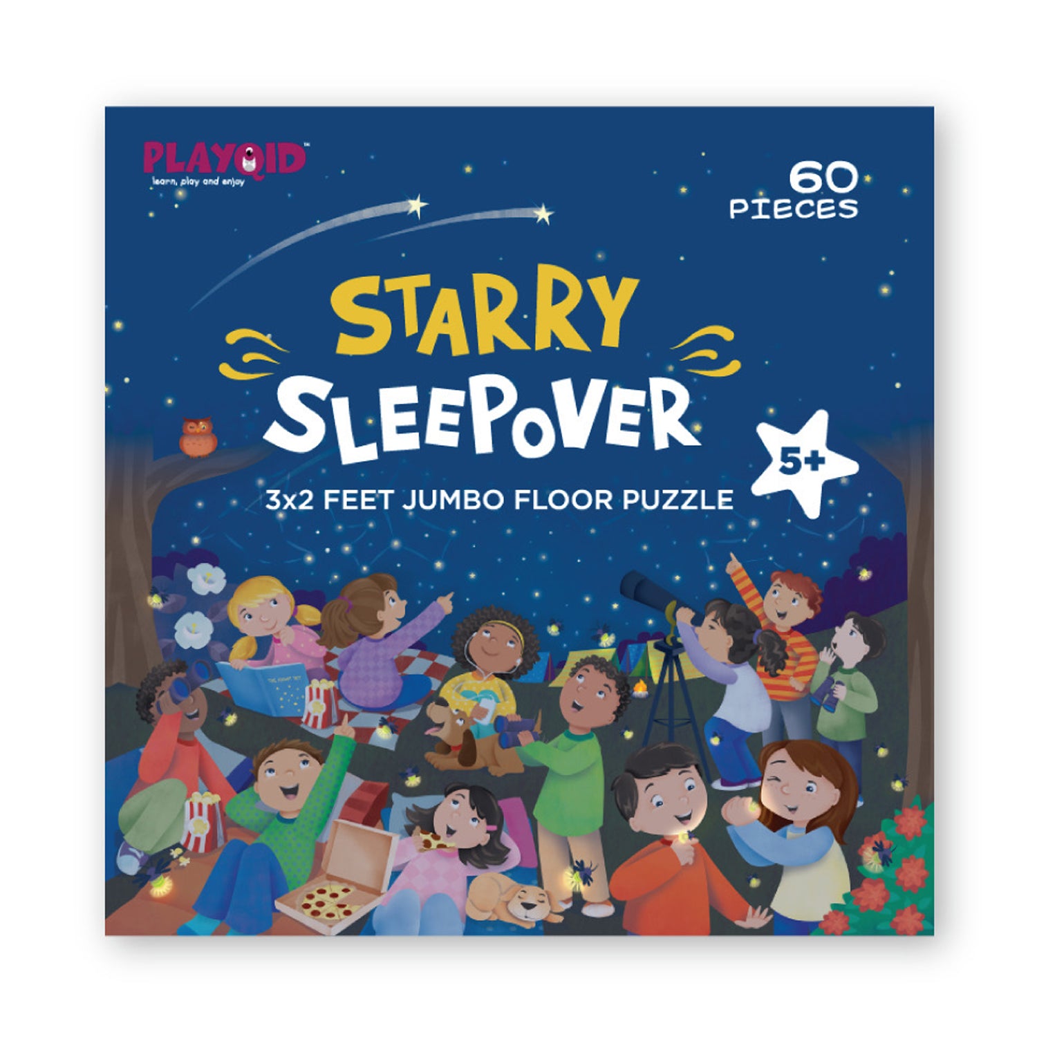 Starry Sleepover - 60 Piece Puzzles