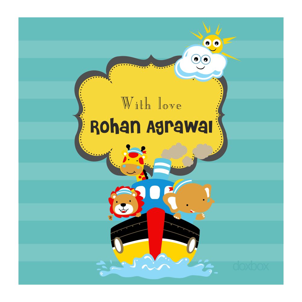 Personalised Gift Tags - Sailor