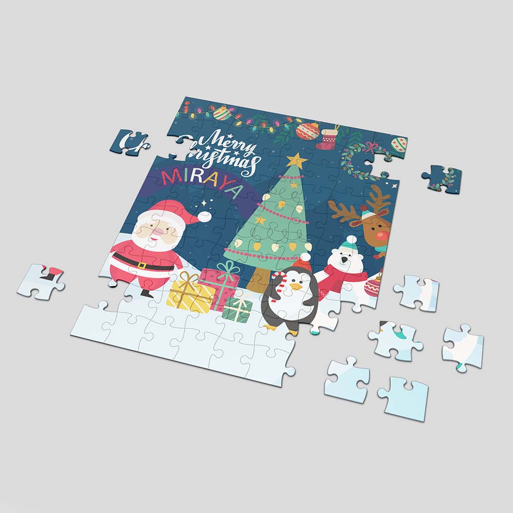 Magnetic Puzzle -Santa