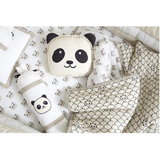 Masilo Organic Cot Bedding Set - Panda