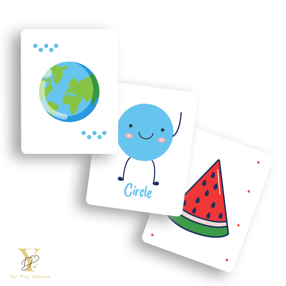 Newborn Gift Bundle - Colours, Shapes & Sensory Flash Cards