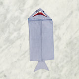 Shark Animal Bath Wrap <br> <span style="font-size: 11px; font-family:Helvetica,Arial,sans-serif;">Can Be Personalised</span>