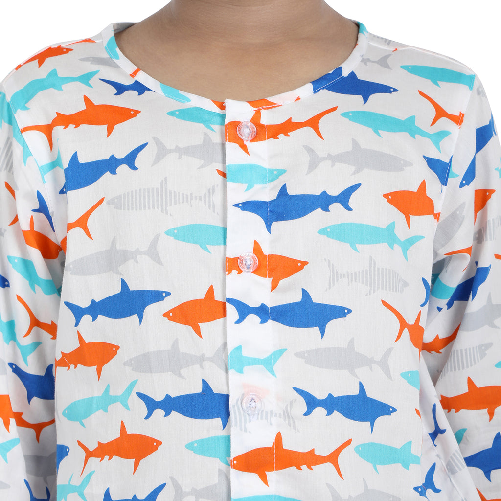 Kid's Pyjama Set - Shark