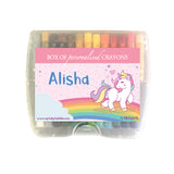 Orchard Toys Colouring Book & Personalised Crayon Set - Unicorn