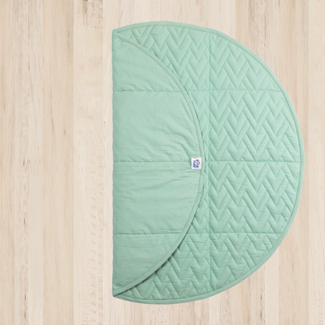 Grab and Go Foldable Baby Mat - Mint