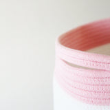 Personalized Storage Basket - Ellie Theme - Pink  Small, Medium
