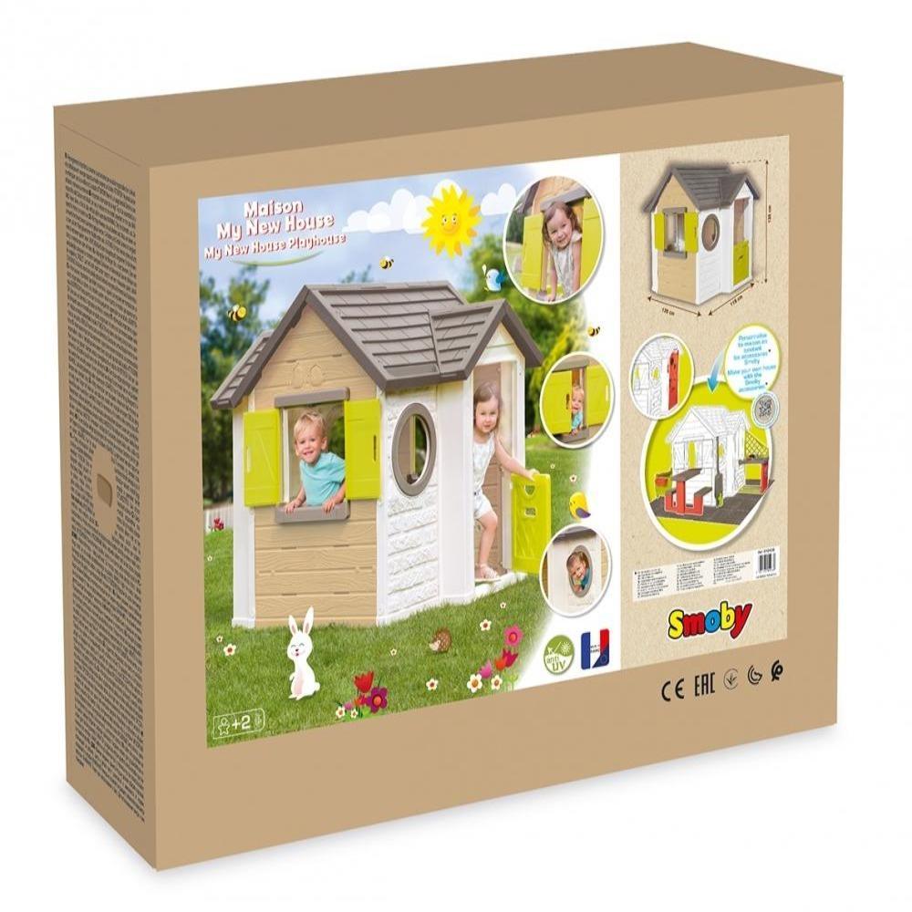 Smoby My New House Playhouse-Outdoor Toys-Smoby-Toycra