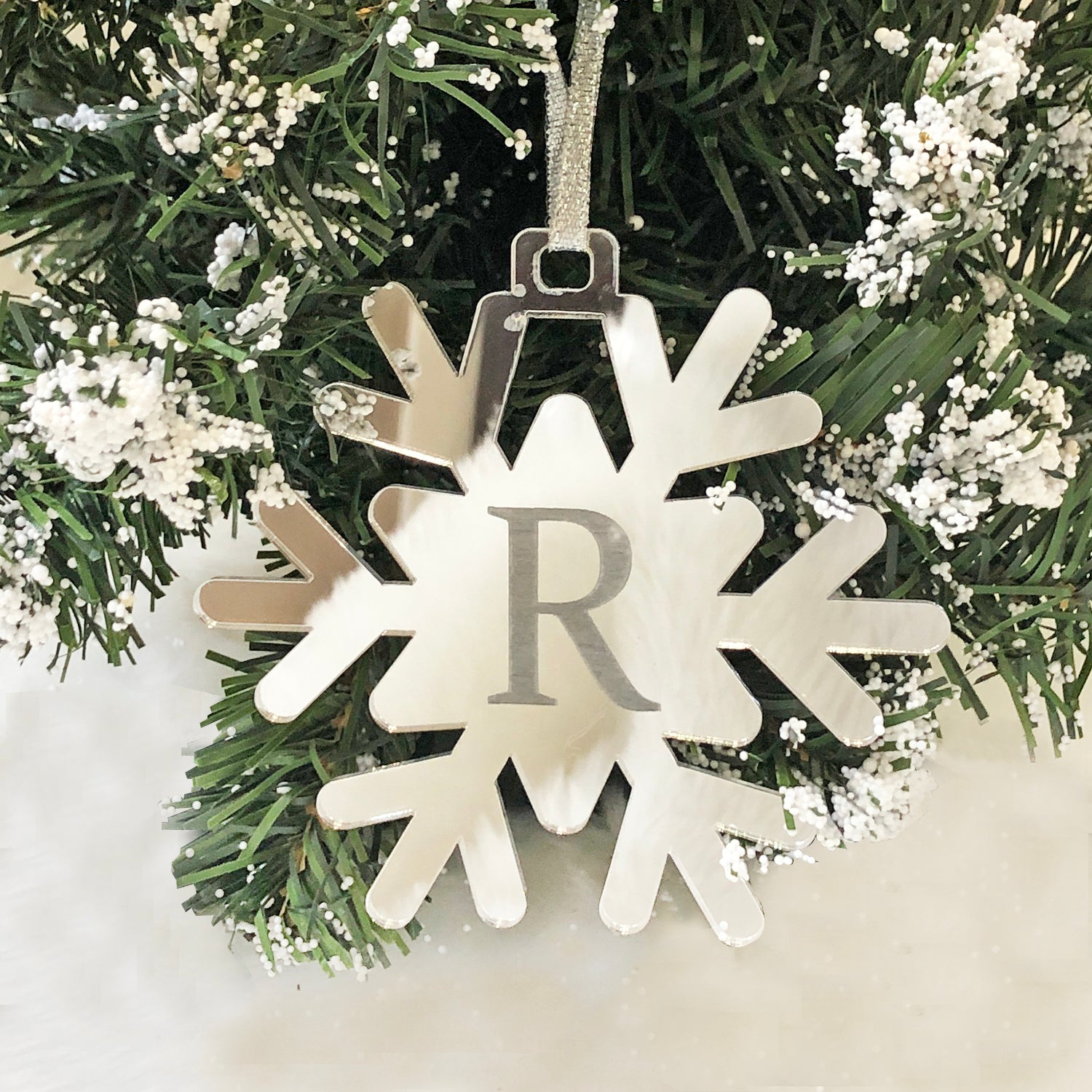 Personalised Christmas Ornament - Snowflake