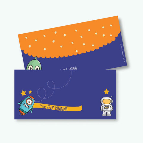 Space -Money Envelopes-Set Of 25