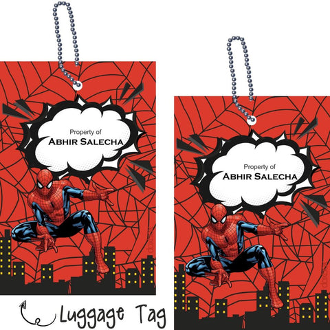 Luggage Tags - Spiderman