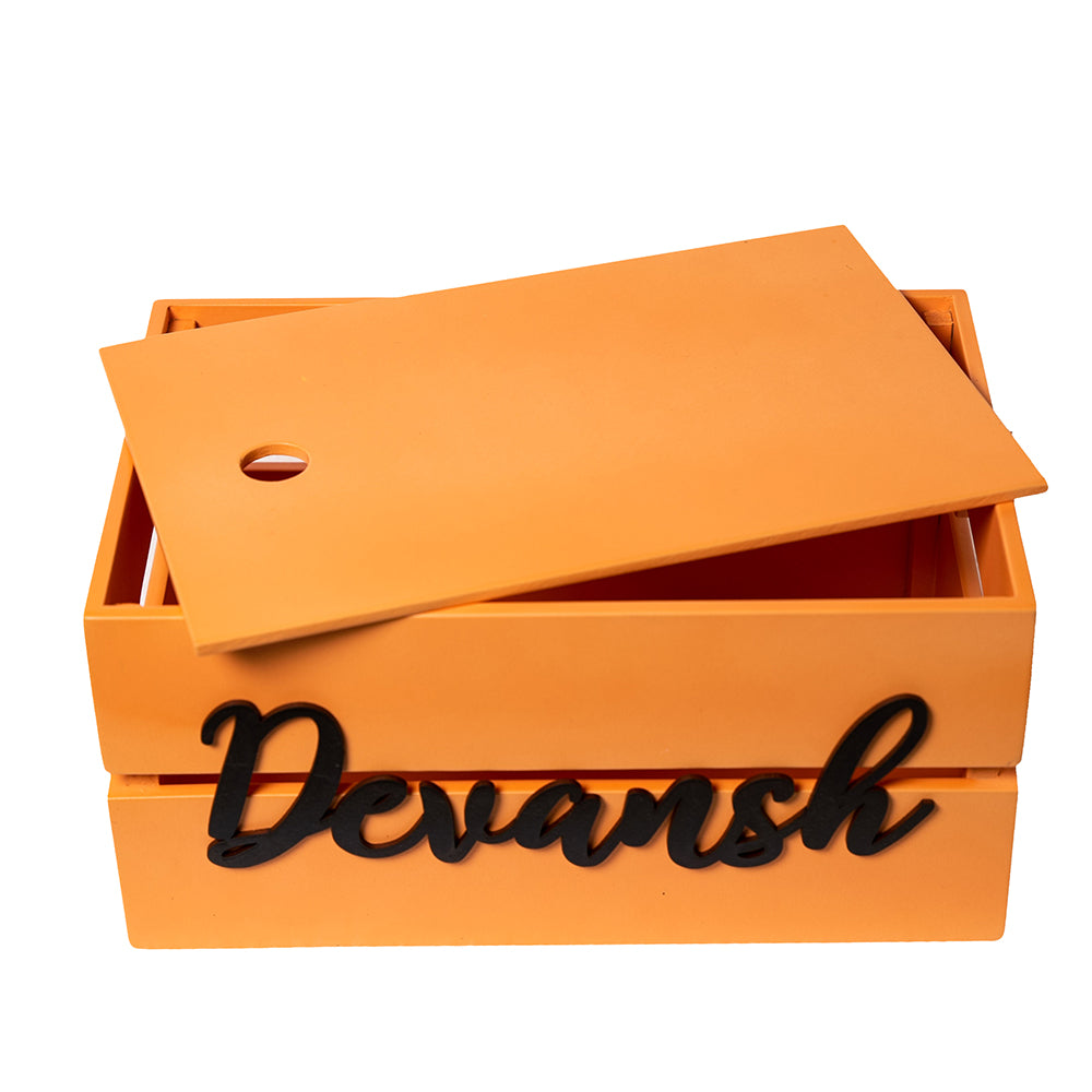 DB Storage Box - Peach (Personalised)