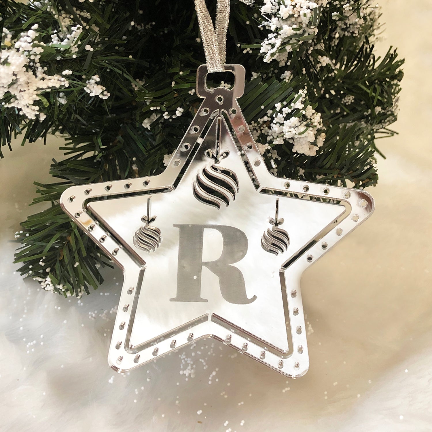 Personalised Christmas Ornament - Star