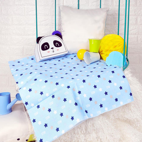 Kicks & Crawl - Starry Night Waterproof Bed Sheet