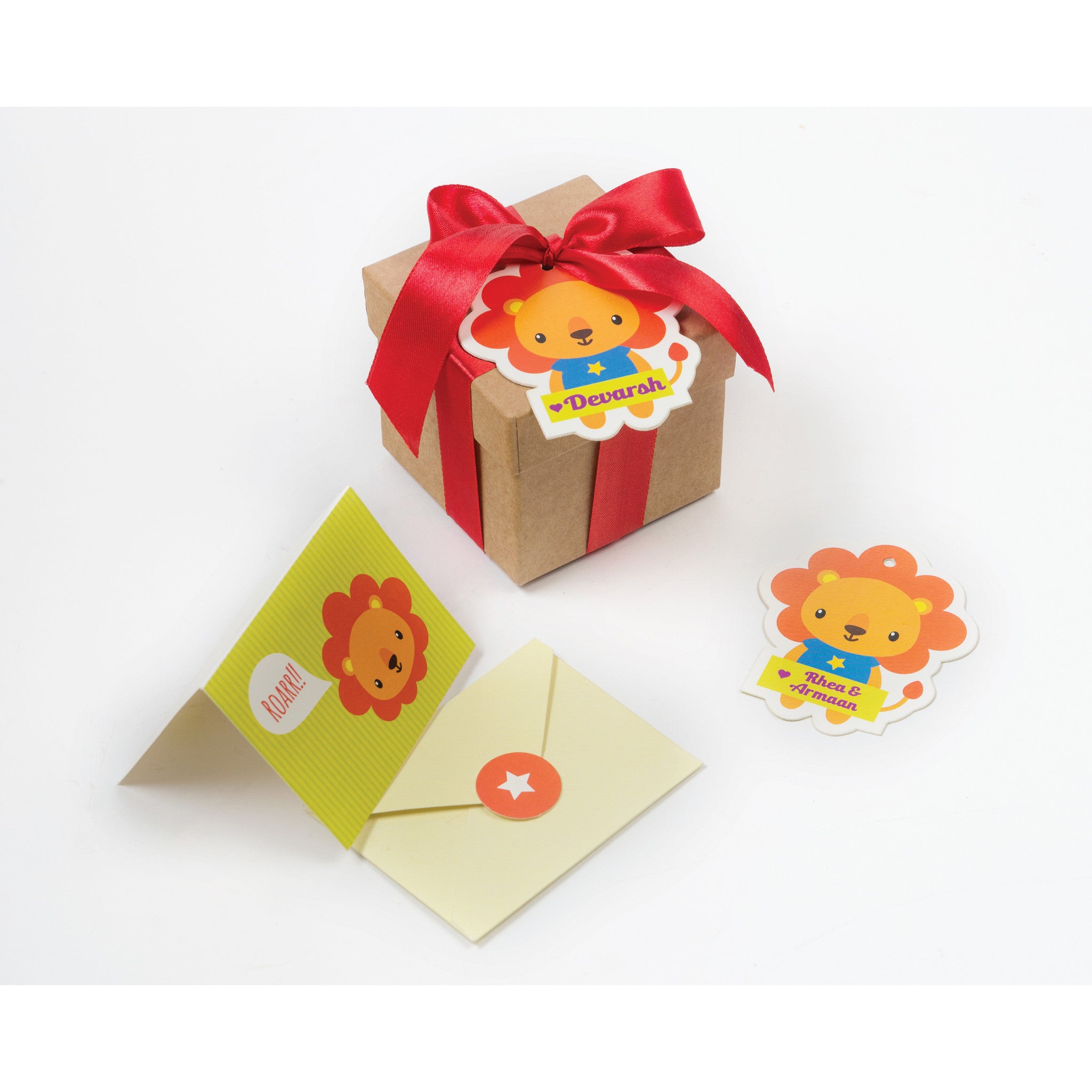 Stationery for the Little Ones - Lion