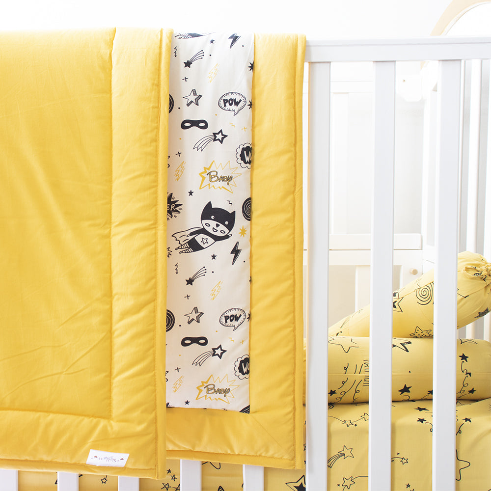 Personalised Superbaby - Reversible Comfort Quilt