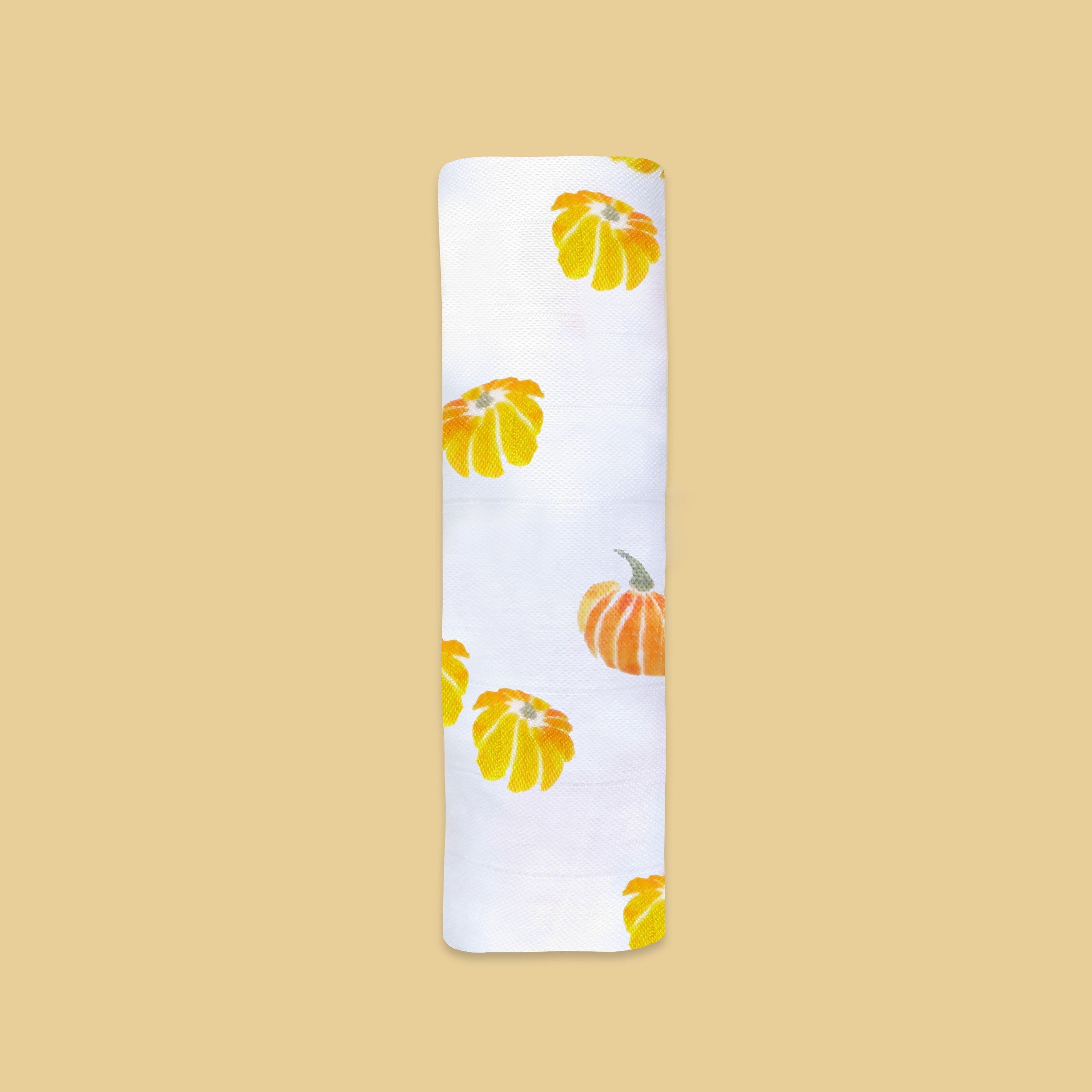 Bamboo Muslin Swaddle - Pressed Leaves