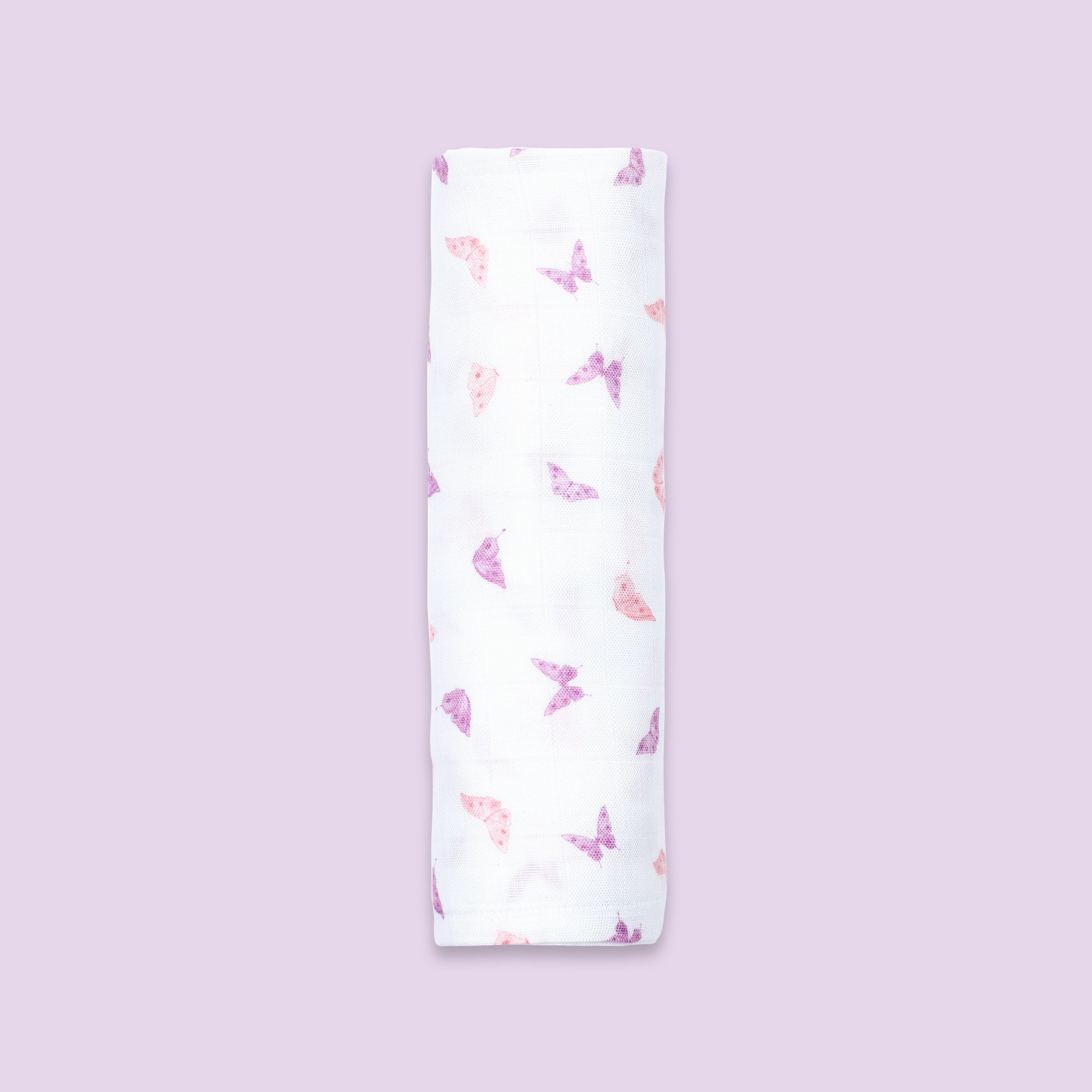 Bamboo Muslin Swaddle - Butterfly Kisses