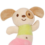Baby Moo Sweet Puppy Green Handheld Rattle Toy