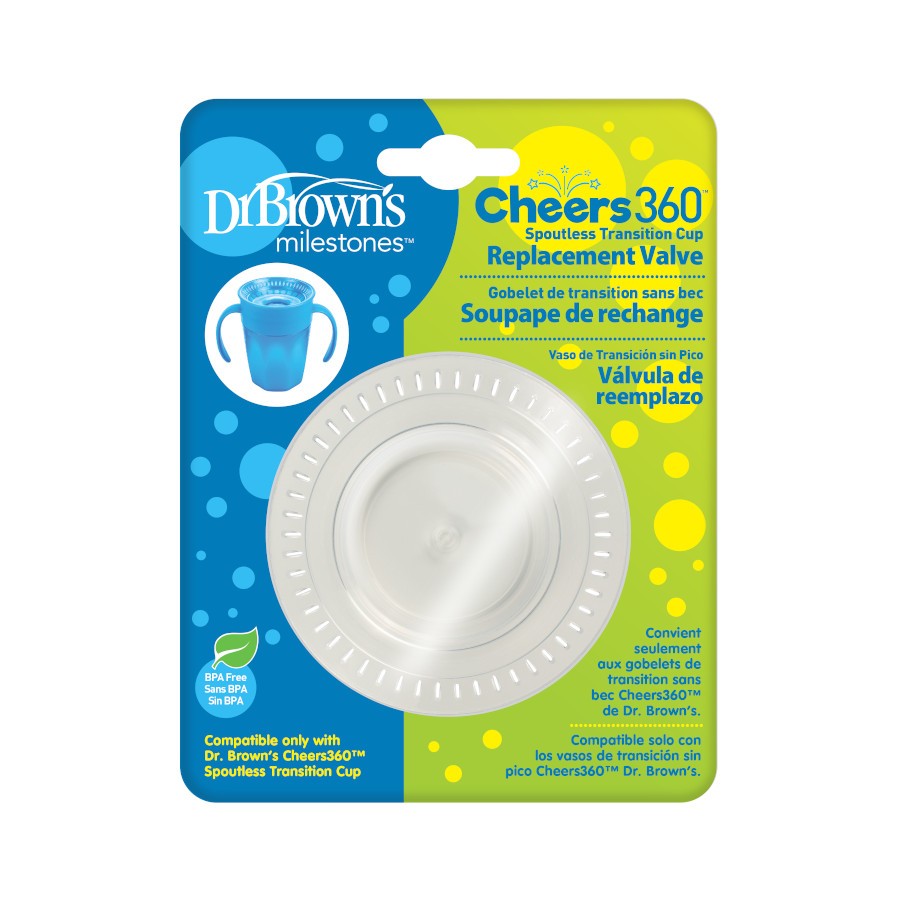 Dr. Brown's Cheers360 Replacement Valves, 1-Pack