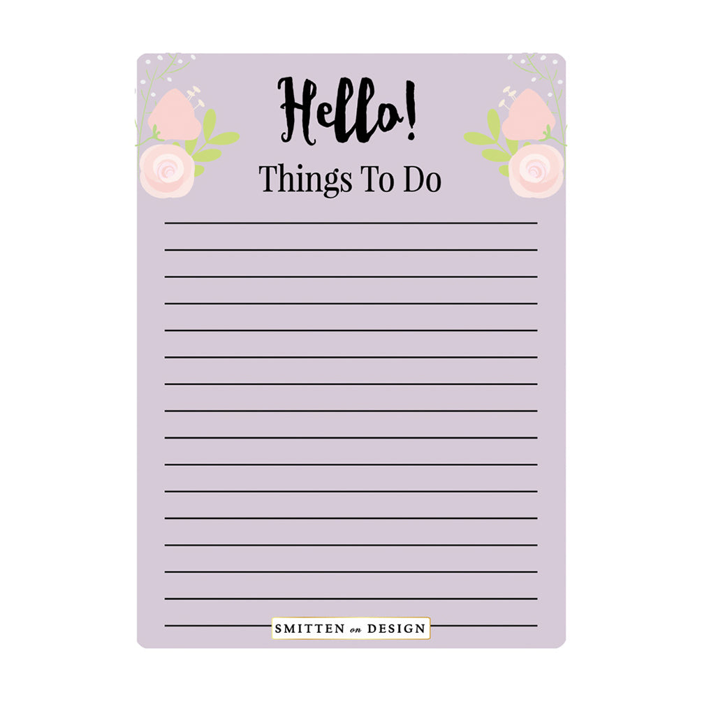 Charmed Lilac  To-do List