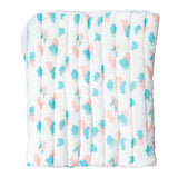 Theoni 100% Organic Cotton Reversible Quilts - Miami Skies