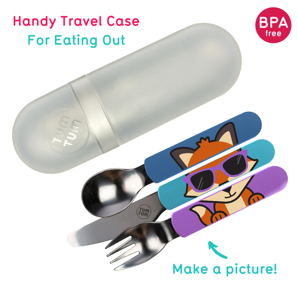 Travel Cutlery Set- Felicity Fox