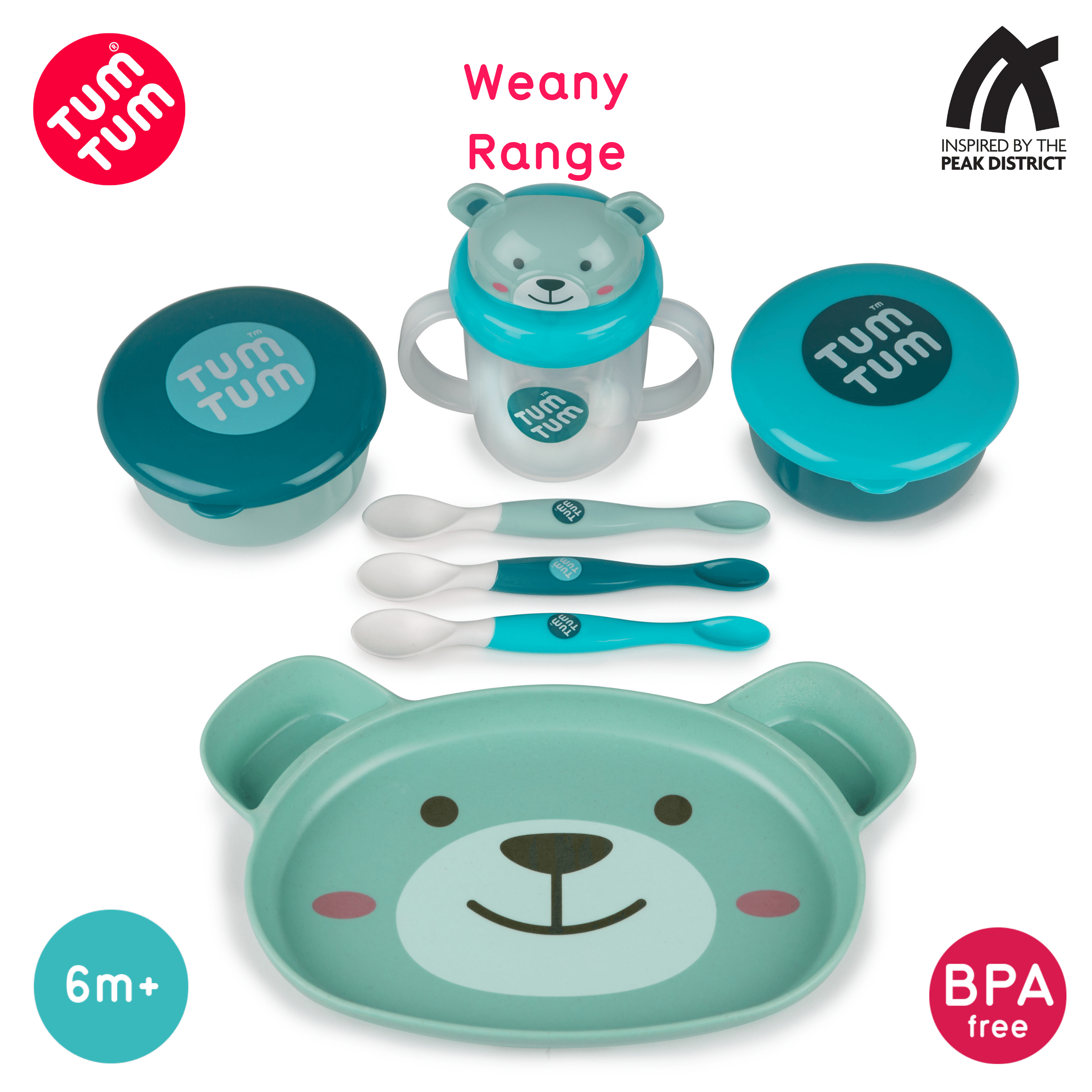 TUM TUM Tippy Up Sippy Cup - Betsy Bear