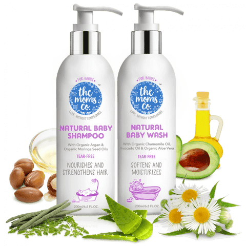 Natural Tear-Free Cleaning Bundle for Baby