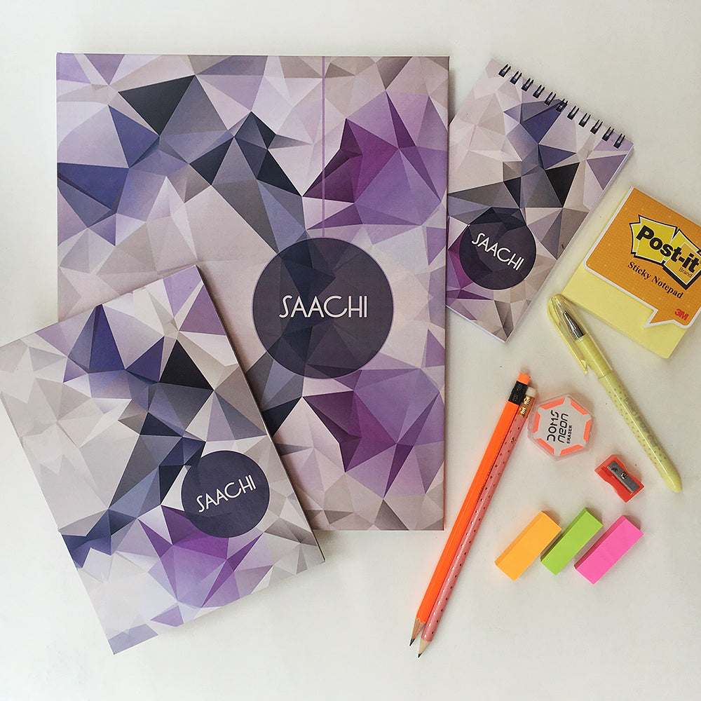Ultimate Stationery's Addicts Hamper - Purple Haze, Pack of 6