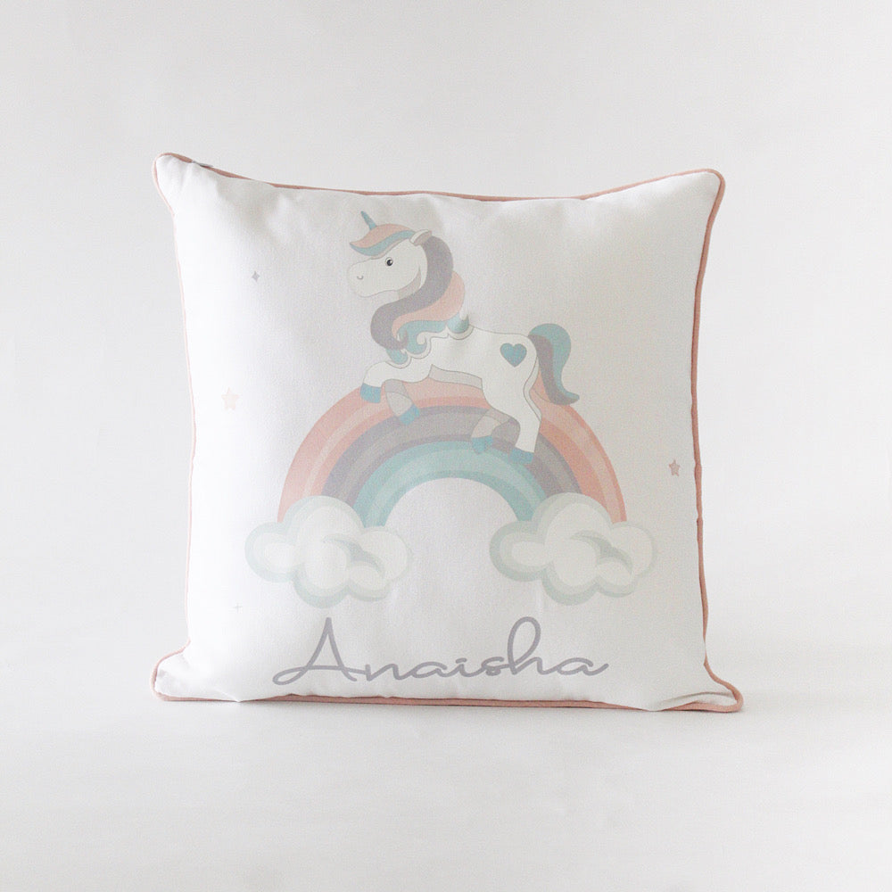 Personalised Unicorn Cushion