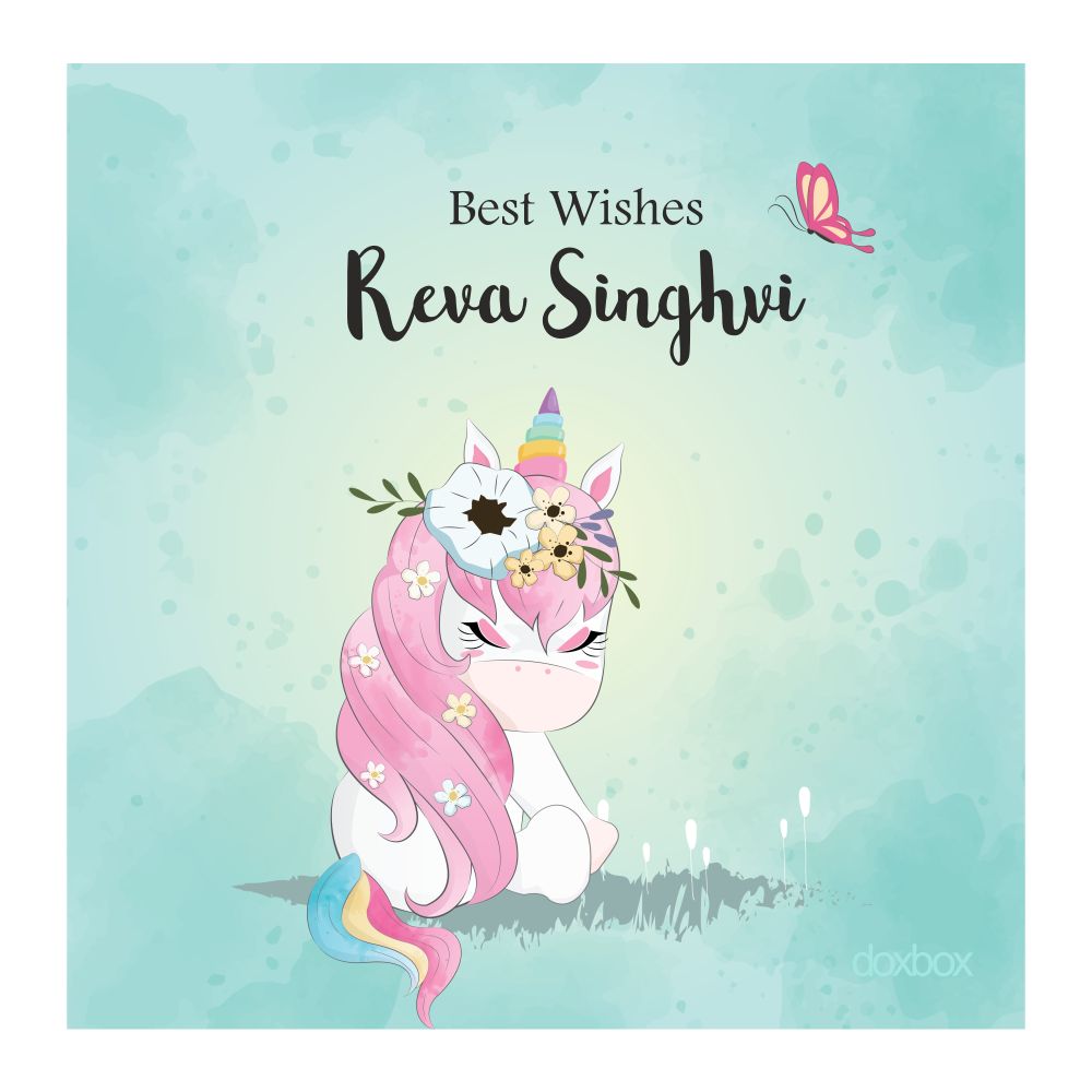 Personalised Gift Tags - Unicorn Dreams
