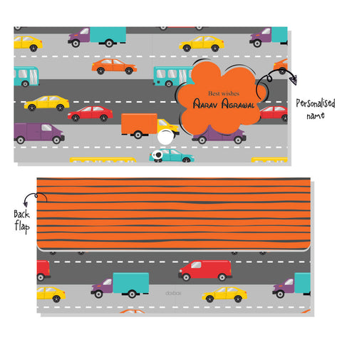 Personalized Envelope -  Cars