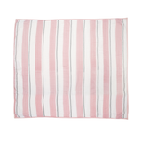 Baby Moo Striped Blanket- Blue, Pink