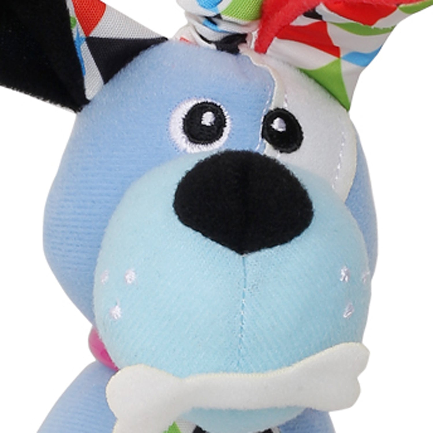 Baby Moo Puppy Blue Hanging Toy With Vibrations