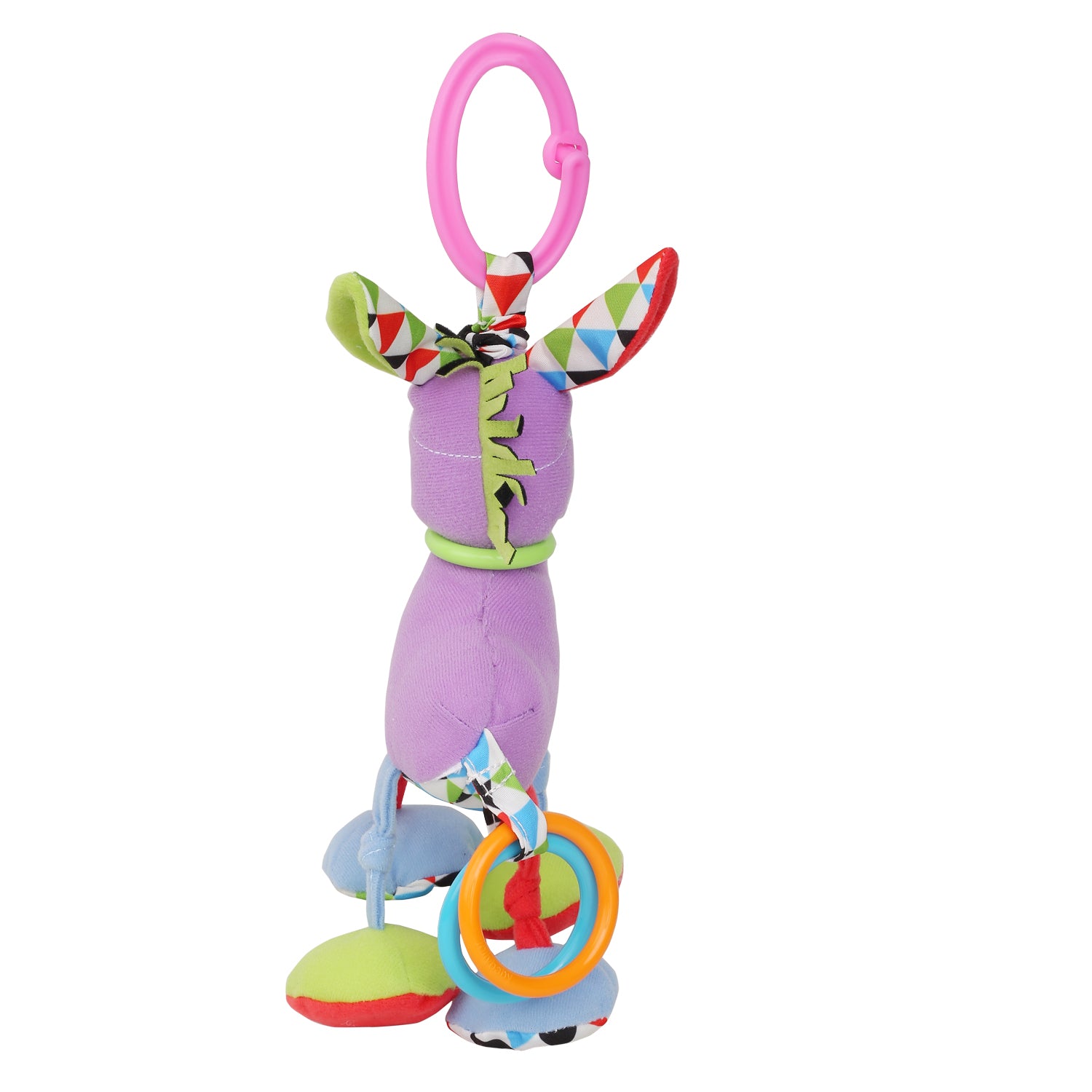 Baby Moo Donkey Purple Hanging Toy With Vibrations