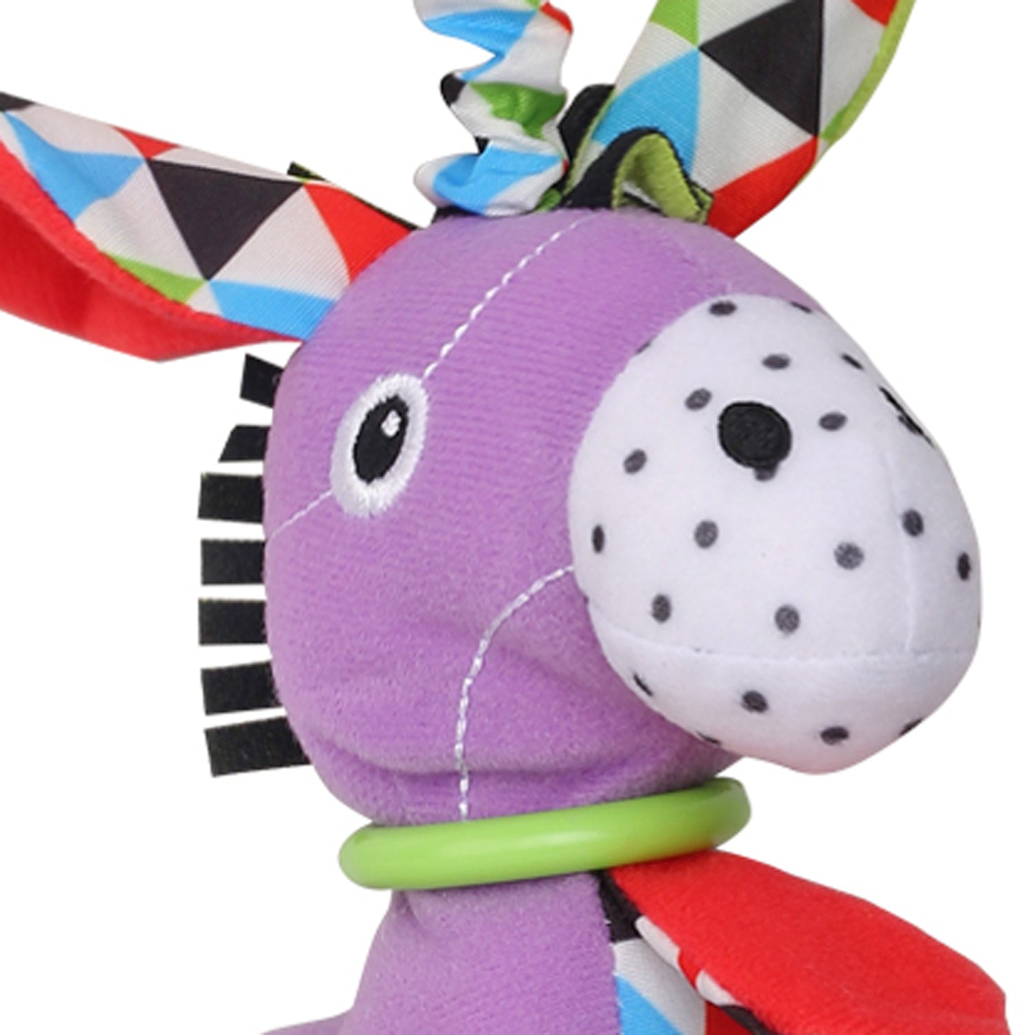 Baby Moo Donkey Purple Hanging Toy With Vibrations
