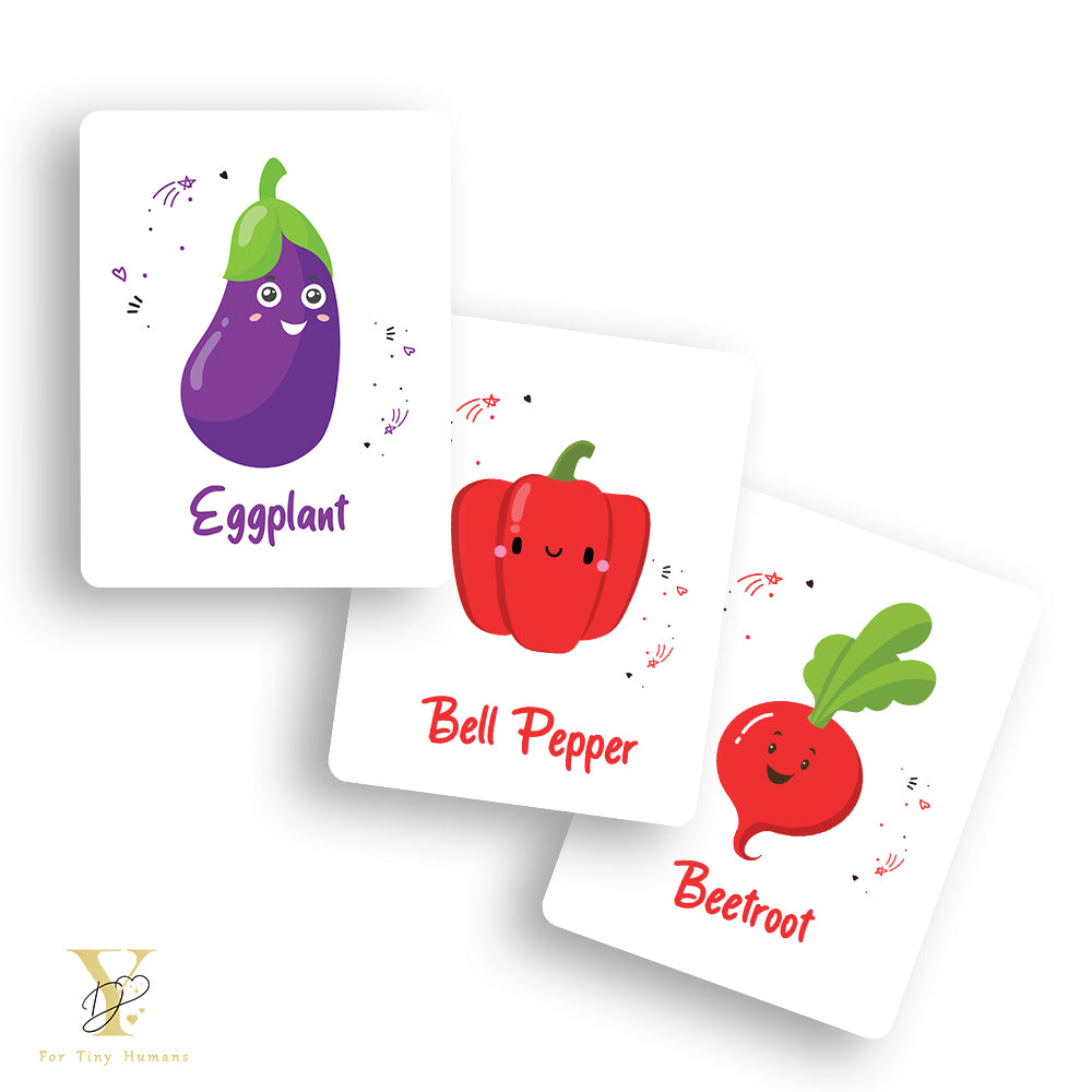 Doodle's Flash Cards - Vegetables