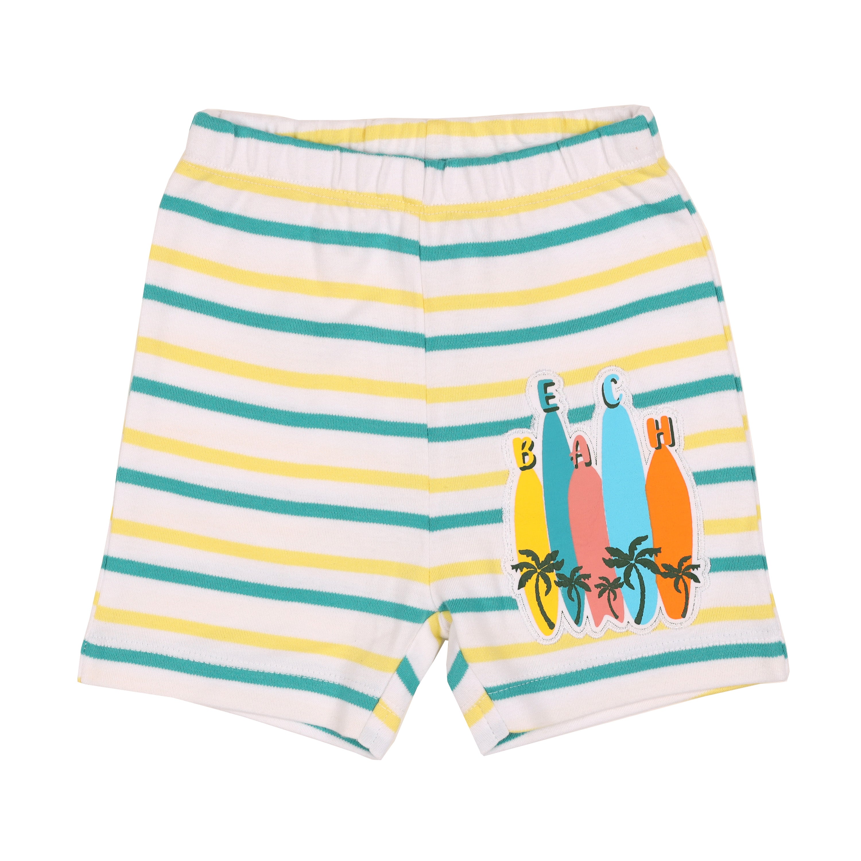 Kicks & Crawl - Beach Baby Shorts - 3 Pack (NB, 0-24 Months)