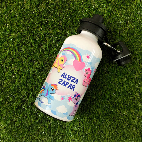 Personalised Water Bottle - Pony