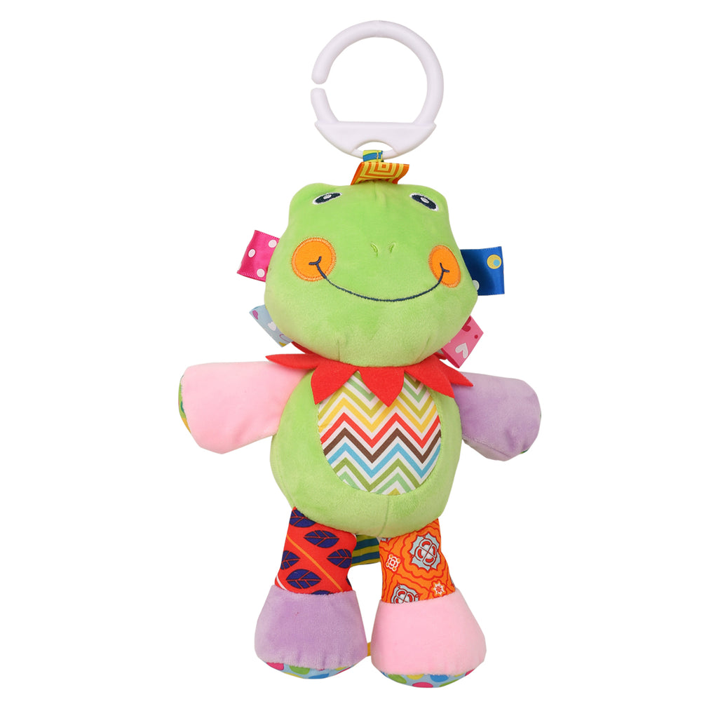 Baby Moo Frog Green Pulling Toy