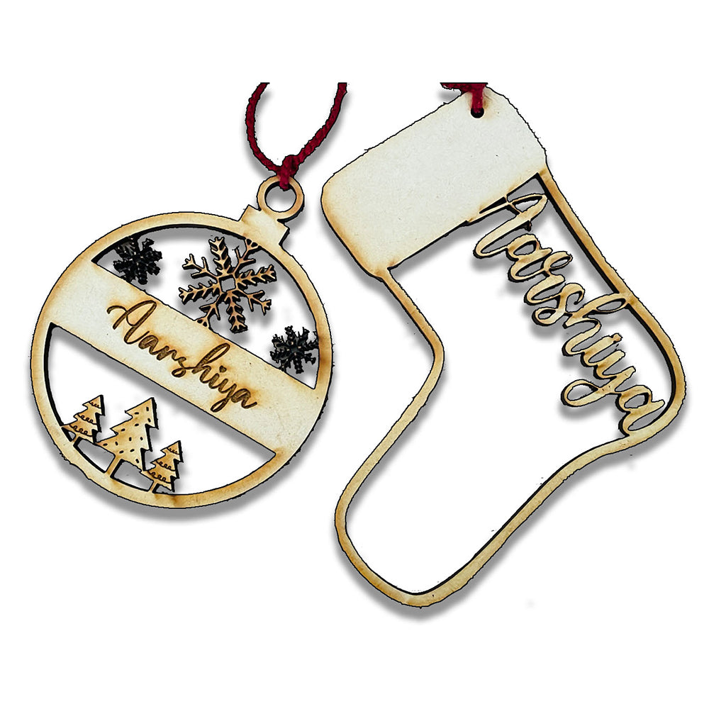 Christmas Diy Ornaments - Personalised