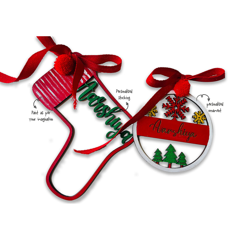 Christmas Diy Ornaments - Personalised