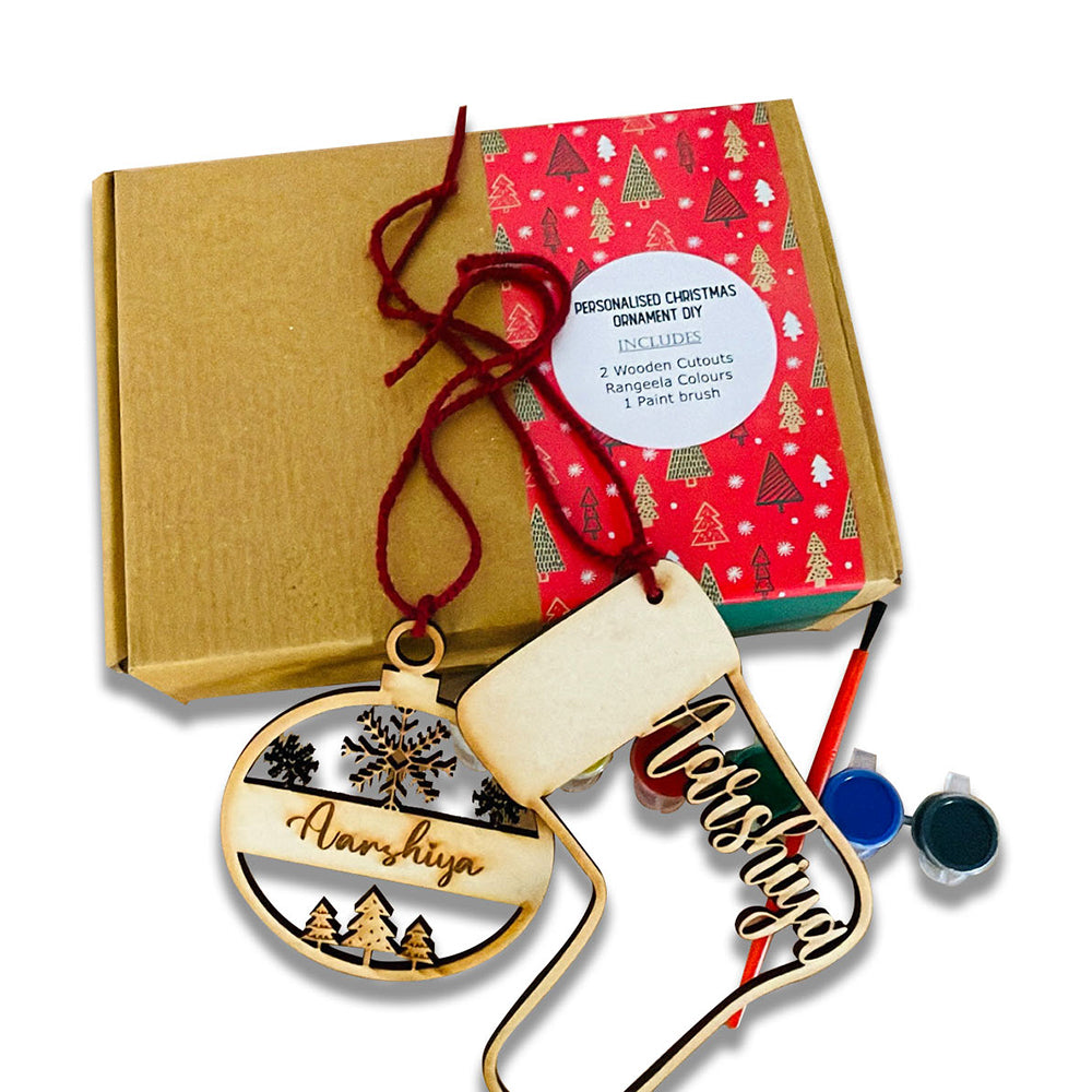 Christmas Diy Ornaments - Personalised