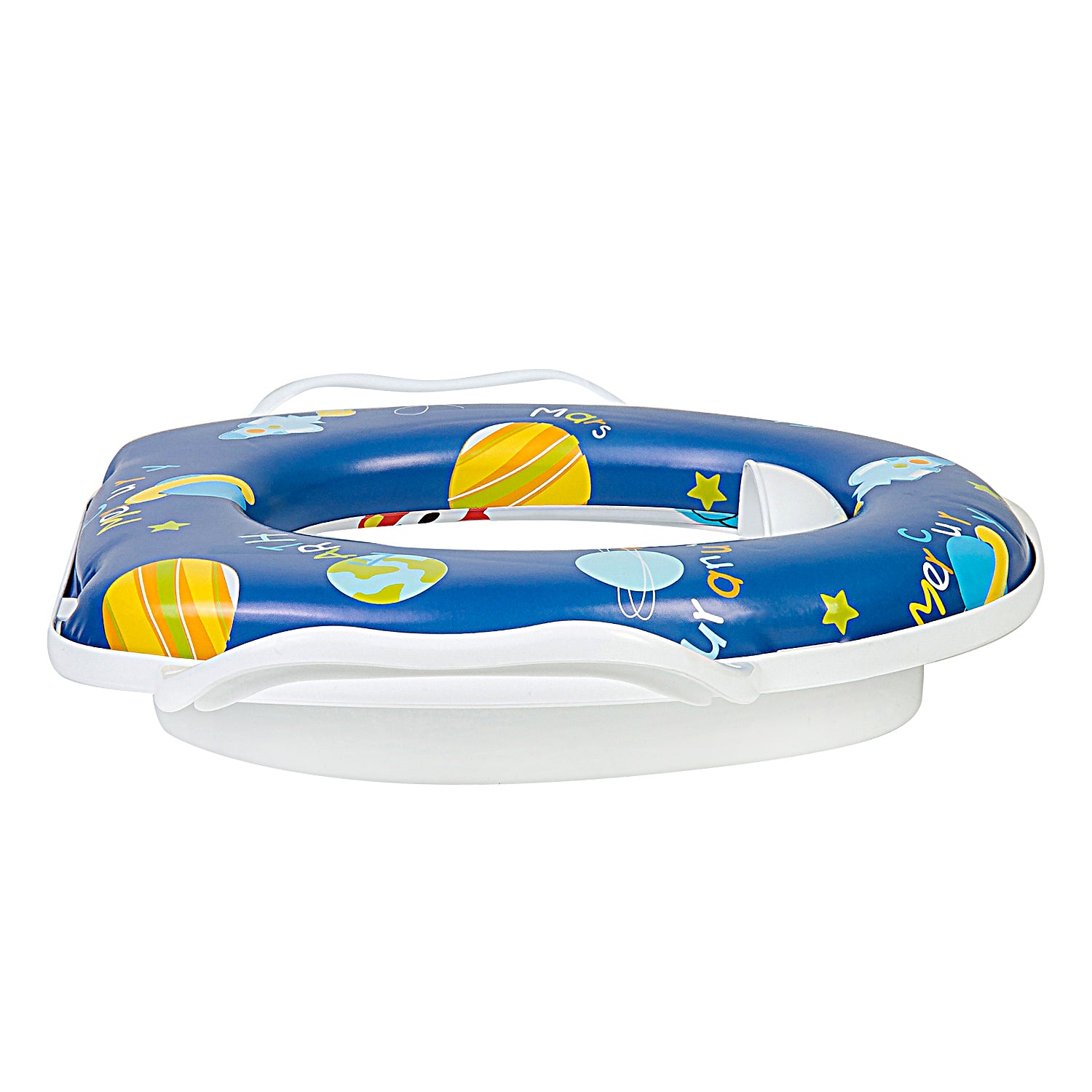 Baby Moo Space Blue Potty Seat With Handle