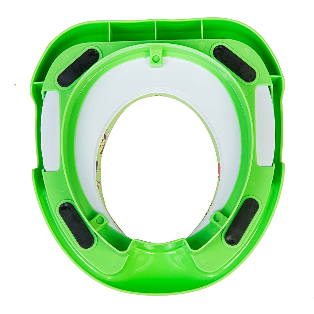 Baby Moo Giraffe Green Potty Seat With Handle And Back Support