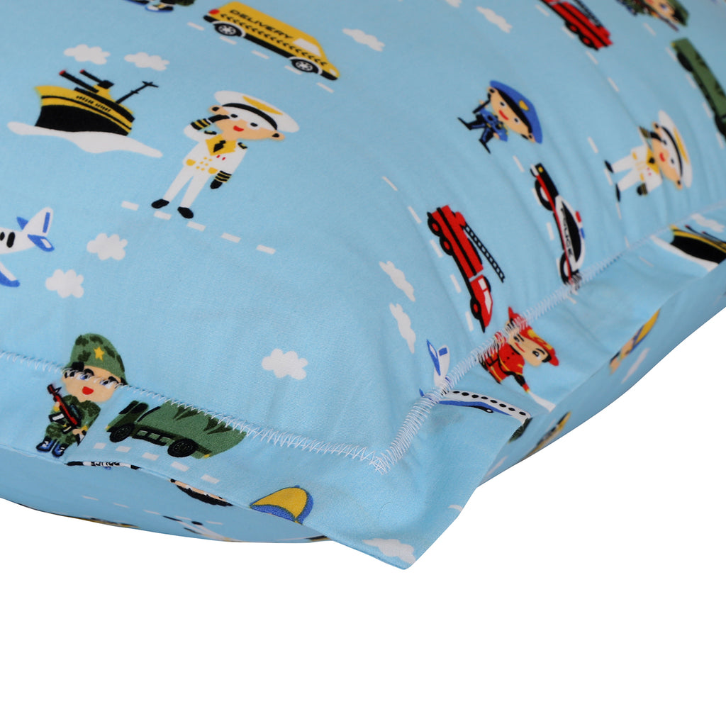 Bedsheet Set - Young Heroes Bedsheet, Single/Double Bed Sizes Available