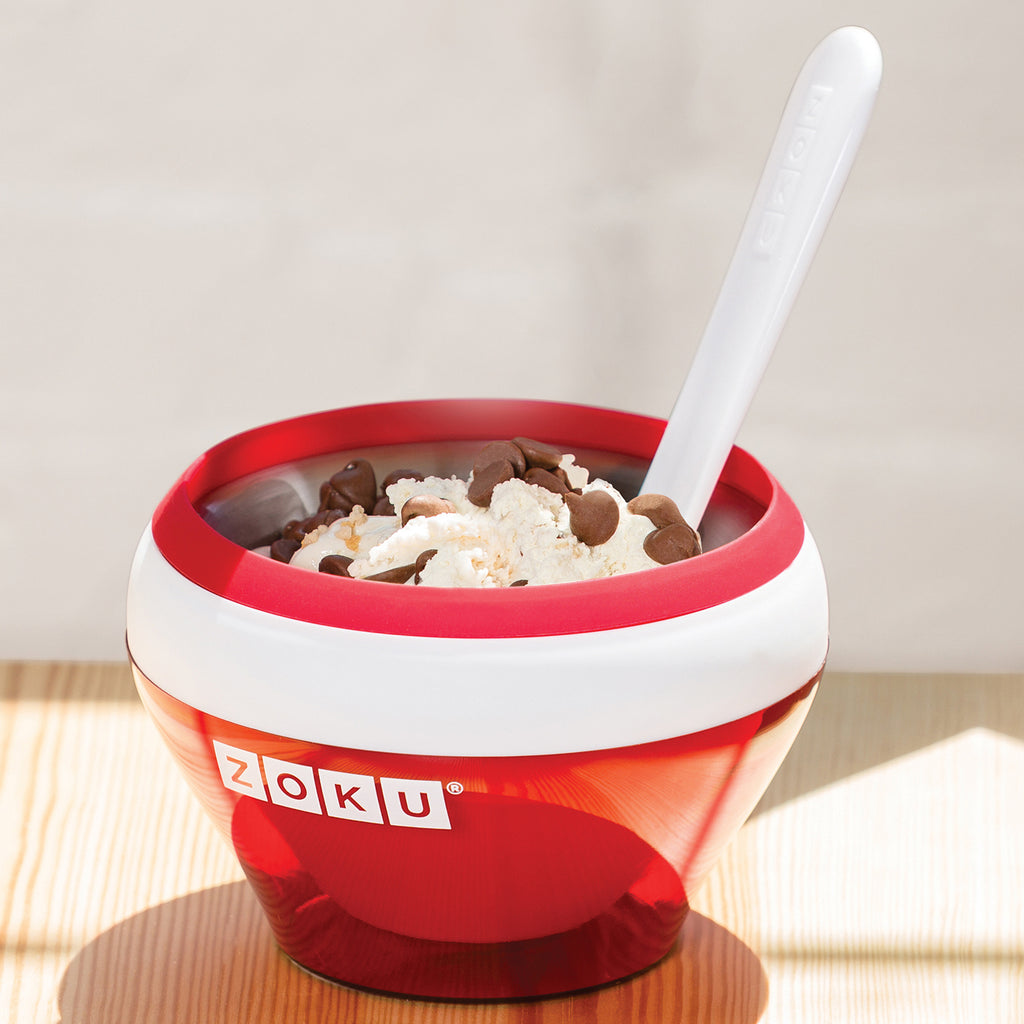 Red Zoku Ice Cream Maker