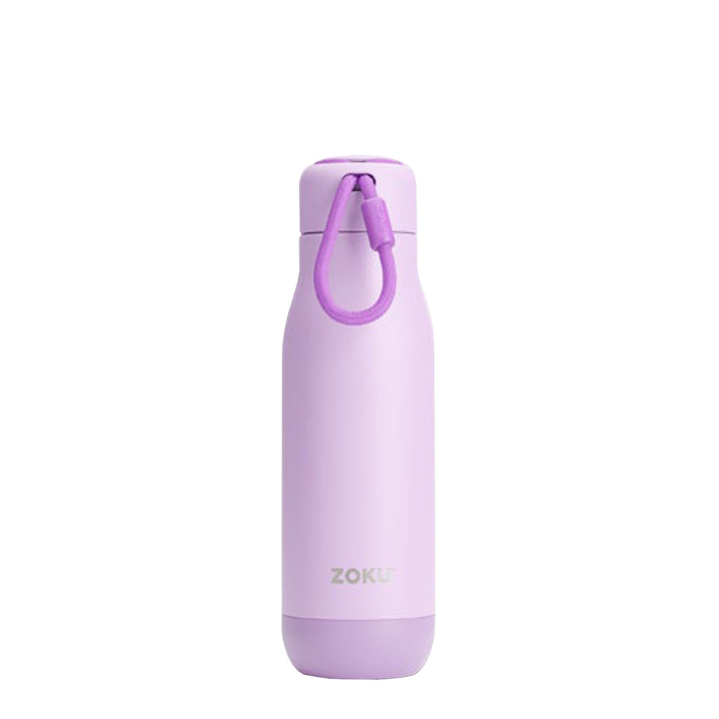 Zoku Lavender Stainless Steel  Bottle, 500ml
