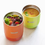 Zoku Stainless Steel Food Jar, Lime Green, 475ml